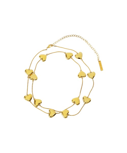 PAMEO POSE（パメオポーズ）の「Heart Dejavu Necklace（ネックレス 