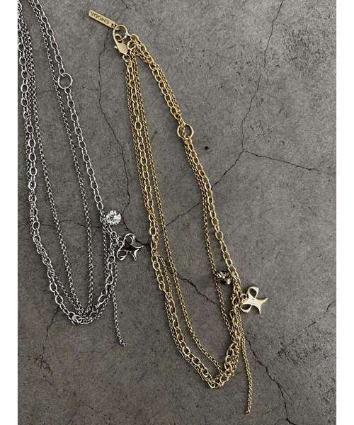EMODA（エモダ）の「モチーフタングルドチェーン（ネックレス・レディース・シルバー/ゴールド・FREE）」の6枚目の写真