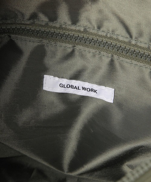 GLOBAL WORK（グローバルワーク）の「撥水ライトショルダーS/252339（ショルダーバッグ・メンズ・カーキ/アイボリー/ベージュ/グレー/ブラック/ブルー/イエロー/ピンク・FREE）」の16枚目の写真