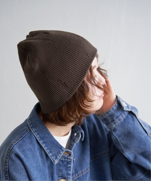 notch.（ノッチ）の「ダメージニットビーニー（ニットキャップ/ビーニー・レディース・ブラック/グレー/ブラウン・ONESIZE）」の22枚目の写真