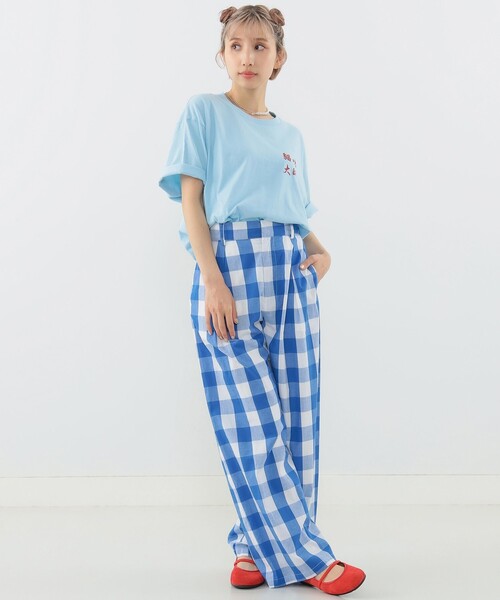 mmts(マミタス)の「中華龍 Tシャツ(Tシャツ/カットソー・レディース・ホワイト/サックスブルー・S/XL/L/M)」の14枚目の写真