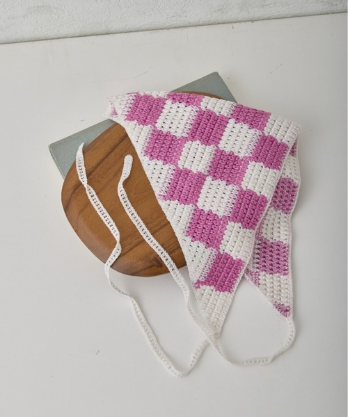 CIAOPANIC TYPY(チャオパニックティピー)の「【2025年S/S新作】【KIDS】アソート柄バブーシュカ(バンダナ/スカーフ・キッズ・パープル/オフホワイト/ブラック・ONE SIZE)」の10枚目の写真