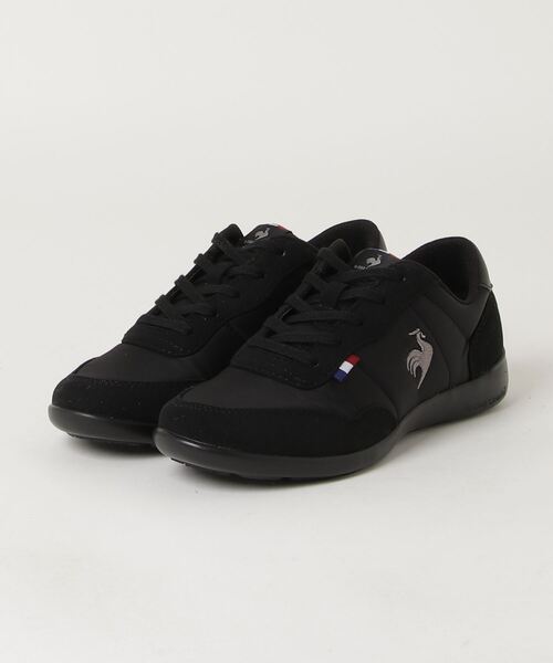 le coq sportif(ルコックスポルティフ)の「ラ セギュール III ワイド / LA SEGUR III WIDE(スニーカー・レディース・ブラック系・22.0cm/22.5cm/23.0cm/23.5cm/24.0cm/24.5cm/25.0cm)」の7枚目の写真