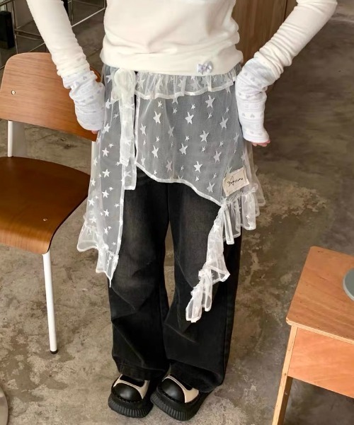 Achic(アシック)の「☆レースラップスカート(スカート・レディース・ホワイト・M)」の5枚目の写真