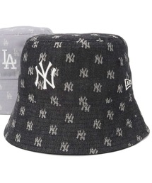 NEW ERA NY モノグラム バケットハット ニューエラ バケットハット MLB モノグラムジャカード（ハット
