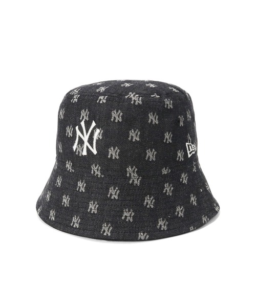 ニューエラ バケットハット MLB モノグラムジャカード（ハット