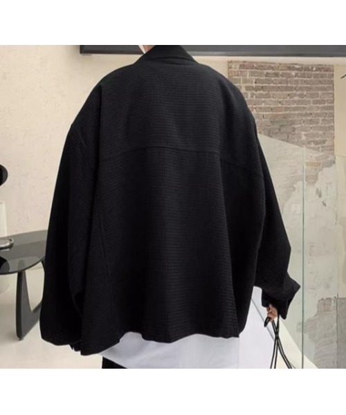 revertical(リバーティカル)の「ワッフルショート丈ジャケット(その他アウター・メンズ・ブラック/ベージュ・MEDIUM/LARGE)」の20枚目の写真