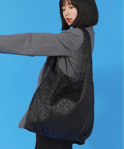 CONTROL FREAK / CTFK(コントロールフリーク)の「CONTROL FREAK (コントロールフリーク)GlitterトートⅡ(トートバッグ・レディース・シルバー/ゴールド/ブラック・FREE)」の22枚目の写真