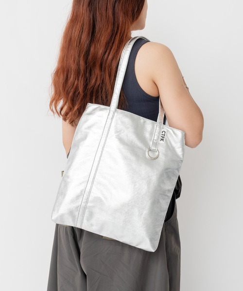 CONTROL FREAK / CTFK（コントロールフリーク）の「CONTROL FREAK / CTFK（コントロールフリーク）DAYトート（トートバッグ・レディース・シルバー/ゴールド/ブラック/ホワイト・FREE）」の3枚目の写真