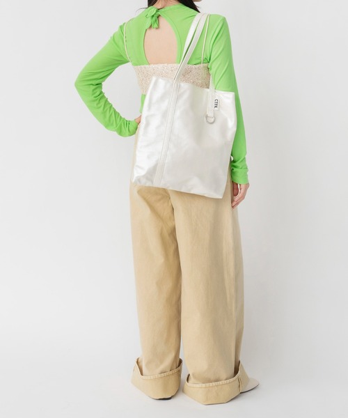 CONTROL FREAK / CTFK（コントロールフリーク）の「CONTROL FREAK / CTFK（コントロールフリーク）DAYトート（トートバッグ・レディース・シルバー/ゴールド/ブラック/ホワイト・FREE）」の9枚目の写真