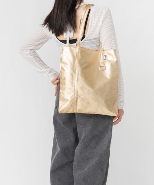 CONTROL FREAK / CTFK（コントロールフリーク）の「CONTROL FREAK / CTFK（コントロールフリーク）DAYトート（トートバッグ・レディース・シルバー/ゴールド/ブラック/ホワイト・FREE）」の12枚目の写真