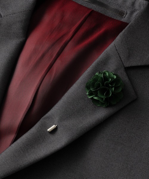 セール】ラペルピン ブートニエール 花 専用BOX付（ネクタイピン