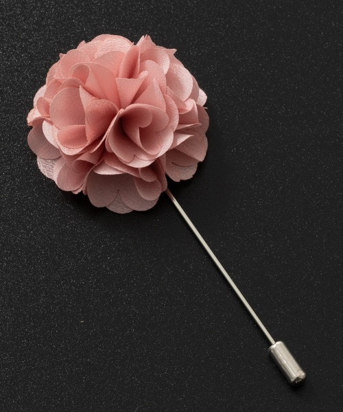 Quit Running（クイトランニング）の「ラペルピン ブートニエール 花 専用BOX付（ネクタイピン・メンズ・ミント/ボルドー/アイボリー/バイオレット/ライトピンク/ブルーグリーン/プラム/ブラウン/ホワイト/ブラック/ブルー/グリーン・FREE）」の13枚目の写真