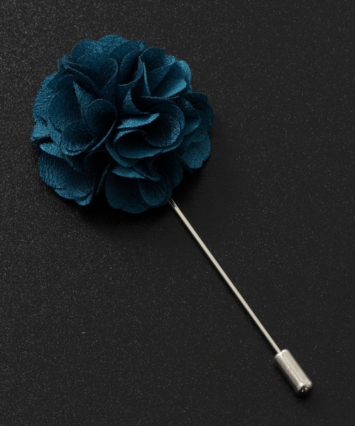 Quit Running（クイトランニング）の「ラペルピン ブートニエール 花 専用BOX付（ネクタイピン・メンズ・ミント/ボルドー/アイボリー/バイオレット/ライトピンク/ブルーグリーン/プラム/ブラウン/ホワイト/ブラック/ブルー/グリーン・FREE）」の17枚目の写真