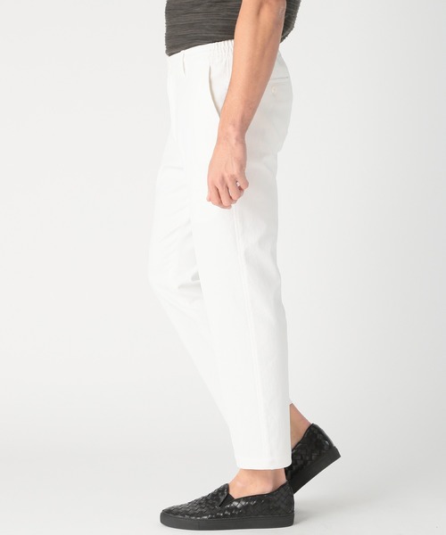 MEN'S BIGI（メンズビギ）の「シェルタリングドライオックスアンクル丈パンツ<吸水速乾/接触冷感/UVカット>（その他パンツ・メンズ・ブルー/ホワイト/ブルー系その他/ネイビー・02/03/04/01）」の6枚目の写真