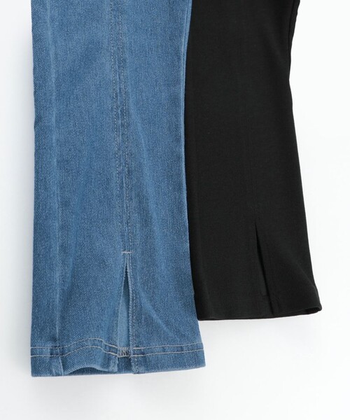 BRANSHES(ブランシェス)の「スリット入りロングパンツ(その他パンツ・キッズ・ブラック/ブルー・150/140/130/80/120/110/100/90)」の11枚目の写真