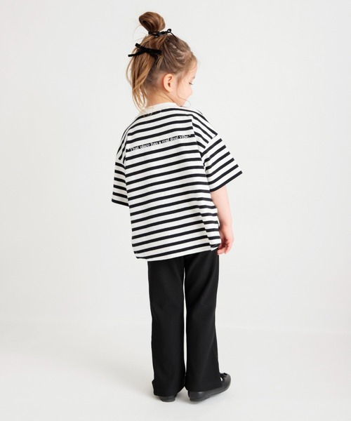 BRANSHES(ブランシェス)の「スリット入りロングパンツ(その他パンツ・キッズ・ブラック/ブルー・150/140/130/80/120/110/100/90)」の4枚目の写真