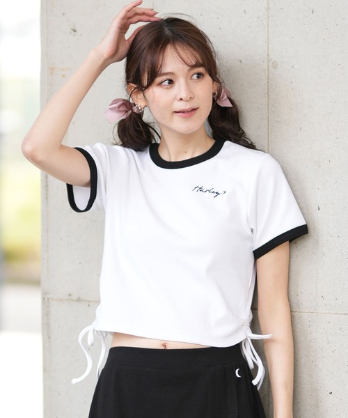 セール】Hurley/ハーレー リンガーTシャツ ミニリブTシャツ