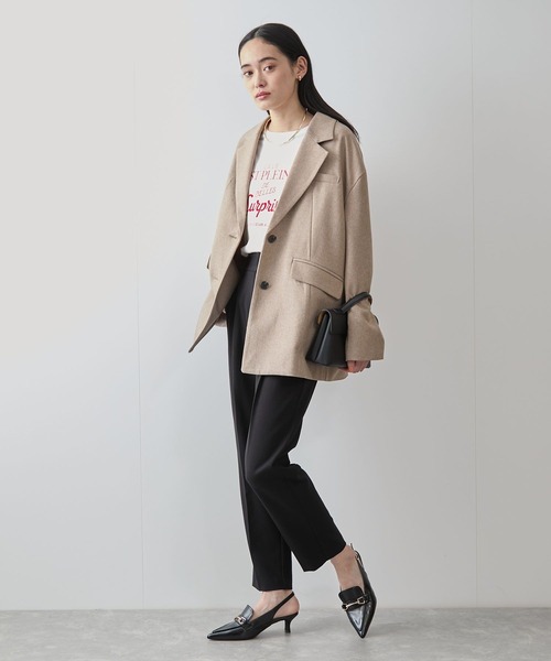 VIS（ビス）の「サマーツイードシングルジャケット（テーラードジャケット・レディース・イエロー系その他3/ホワイト系その他5・FREE）」の11枚目の写真