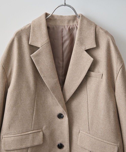 VIS（ビス）の「サマーツイードシングルジャケット（テーラードジャケット・レディース・イエロー系その他3/ホワイト系その他5・FREE）」の16枚目の写真