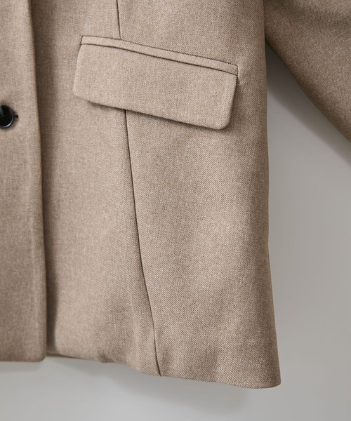 VIS（ビス）の「サマーツイードシングルジャケット（テーラードジャケット・レディース・イエロー系その他3/ホワイト系その他5・FREE）」の21枚目の写真