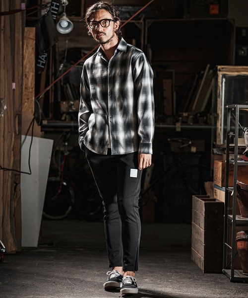 wjk reluxe(ダブルジェーケーリラックス)の「ms5987-check hook shirts チェックシャツ(シャツ/ブラウス・メンズ・ホワイト×グレー/ブルー系その他/グレー×ピンク・S/M/L)」の5枚目の写真
