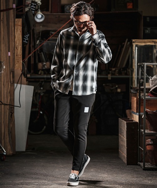 wjk reluxe(ダブルジェーケーリラックス)の「ms5987-check hook shirts チェックシャツ(シャツ/ブラウス・メンズ・ホワイト×グレー/ブルー系その他/グレー×ピンク・S/M/L)」の6枚目の写真