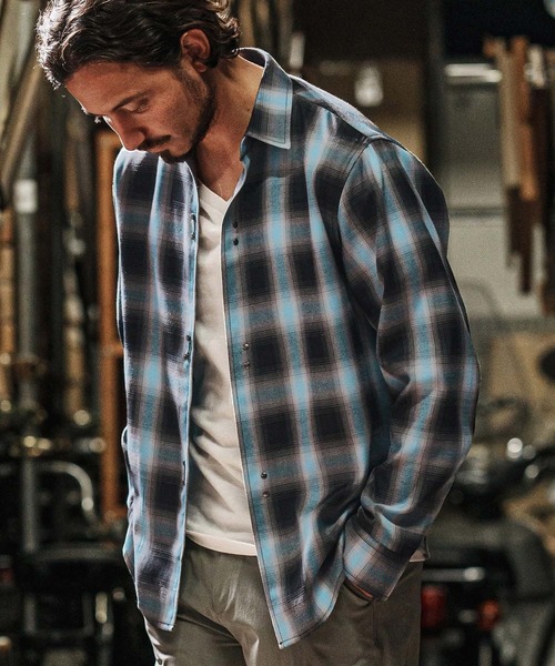wjk reluxe(ダブルジェーケーリラックス)の「ms5987-check hook shirts チェックシャツ(シャツ/ブラウス・メンズ・ホワイト×グレー/ブルー系その他/グレー×ピンク・S/M/L)」の15枚目の写真