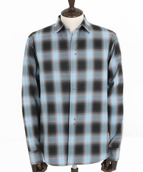 wjk reluxe(ダブルジェーケーリラックス)の「ms5987-check hook shirts チェックシャツ(シャツ/ブラウス・メンズ・ホワイト×グレー/ブルー系その他/グレー×ピンク・S/M/L)」の22枚目の写真