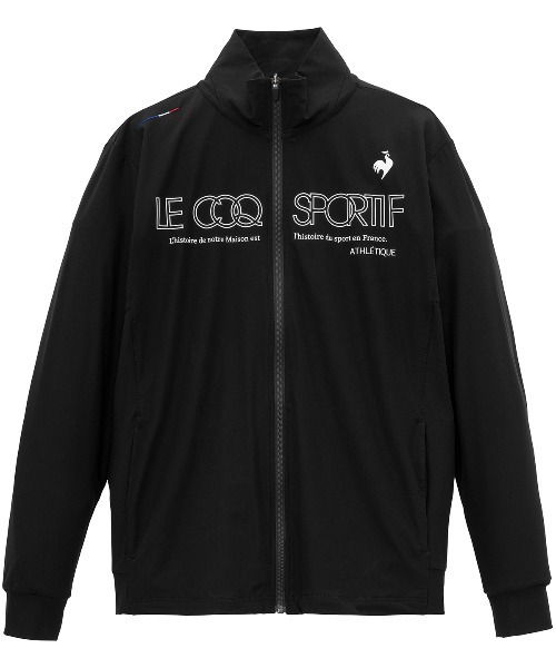 接触冷感ストレッチスタンドジャケット（ナイロンジャケット）｜le coq
