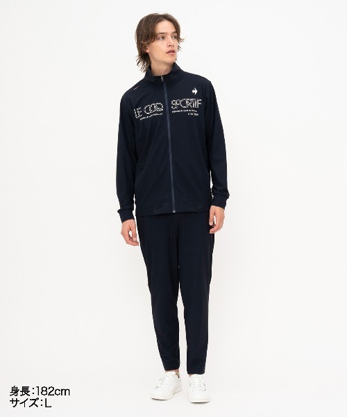 接触冷感ストレッチスタンドジャケット（ナイロンジャケット）｜le coq