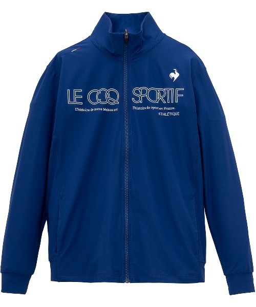 接触冷感ストレッチスタンドジャケット（ナイロンジャケット）｜le coq