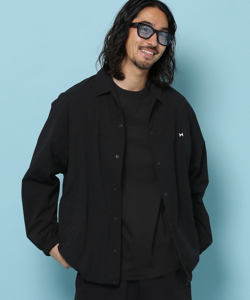 HEREIAM(ヘレイアム)の「【HEREIAM MEN】マイクロリップコーチジャケット(その他アウター・メンズ・カモフラージュ/ブラック・LARGE/MEDIUM)」の6枚目の写真