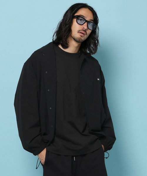 HEREIAM(ヘレイアム)の「【HEREIAM MEN】マイクロリップコーチジャケット(その他アウター・メンズ・カモフラージュ/ブラック・LARGE/MEDIUM)」の8枚目の写真