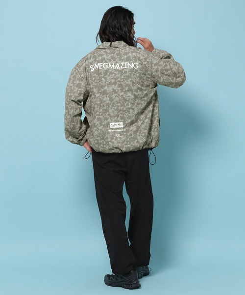 HEREIAM(ヘレイアム)の「【HEREIAM MEN】マイクロリップコーチジャケット(その他アウター・メンズ・カモフラージュ/ブラック・LARGE/MEDIUM)」の15枚目の写真