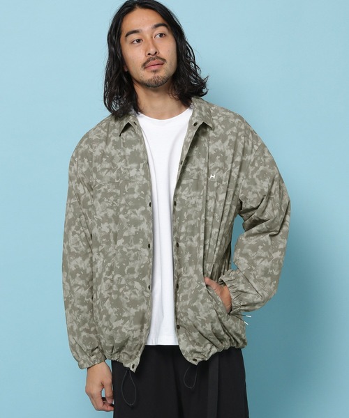 HEREIAM(ヘレイアム)の「【HEREIAM MEN】マイクロリップコーチジャケット(その他アウター・メンズ・カモフラージュ/ブラック・LARGE/MEDIUM)」の18枚目の写真