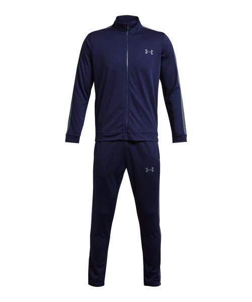 UNDER ARMOUR(アンダーアーマー)の「UAライバル 二ット トラックスーツ(トレーニング/メンズ)(その他トップス・メンズ・ネイビー・L/XL/3XL/2XL/M/S)」の3枚目の写真