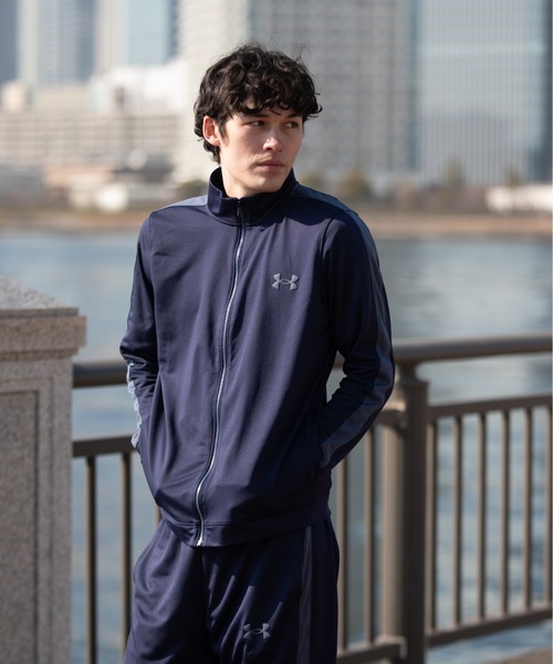 UNDER ARMOUR(アンダーアーマー)の「UAライバル 二ット トラックスーツ(トレーニング/メンズ)(その他トップス・メンズ・ネイビー・L/XL/3XL/2XL/M/S)」の7枚目の写真