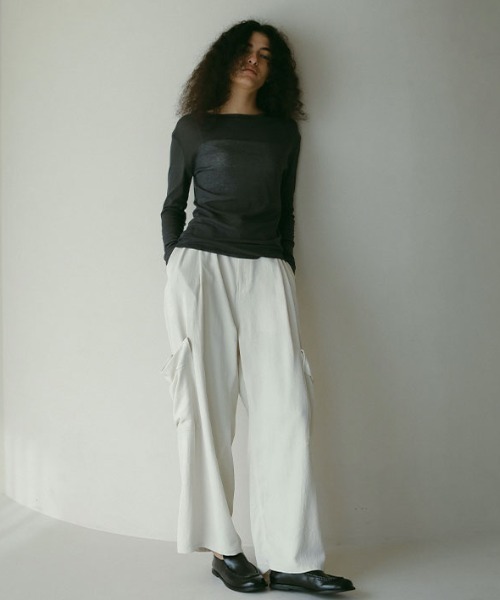 ETRE TOKYO（エトレトウキョウ）の「オイルドレザーフラットローファー（ローファー・レディース・ブラック/ブラウン・36/37/38）」の9枚目の写真