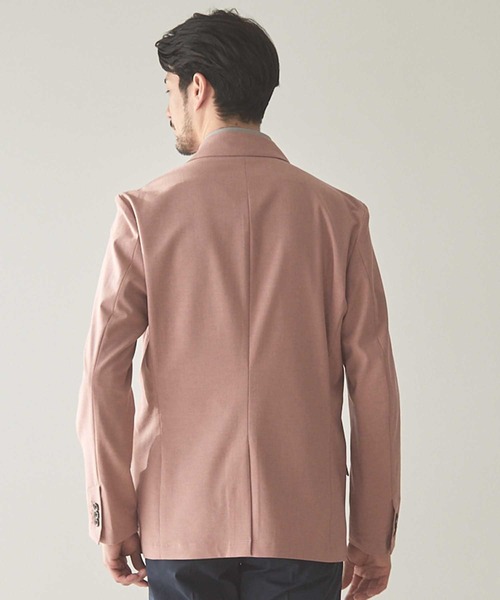 UNION STATION(ユニオンステーション)の「ストレッチスラブカチオンテーラードジャケット(テーラードジャケット・メンズ・ライトグレー/ブルー/ピンク・M/S/LL/L)」の18枚目の写真