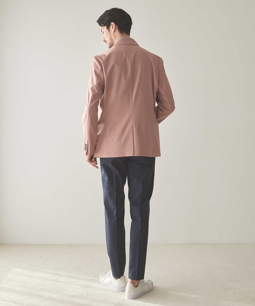 UNION STATION(ユニオンステーション)の「ストレッチスラブカチオンテーラードジャケット(テーラードジャケット・メンズ・ライトグレー/ブルー/ピンク・M/S/LL/L)」の21枚目の写真