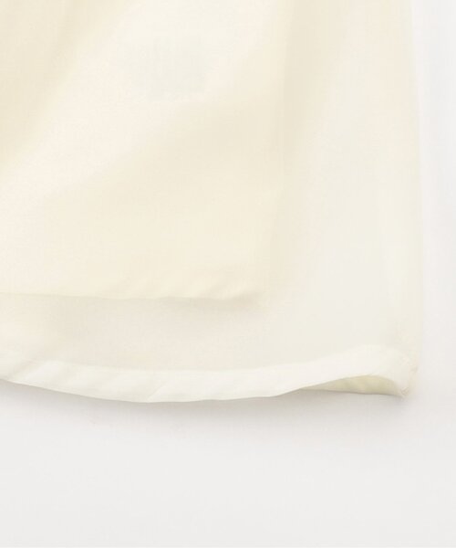 algy（アルジー）の「ふんわり肩りぼんワンピ（ワンピース・キッズ・ブラック/アイボリー/サックスブルー・XX-SMALL/X-SMALL/MEDIUM/SMALL）」の11枚目の写真