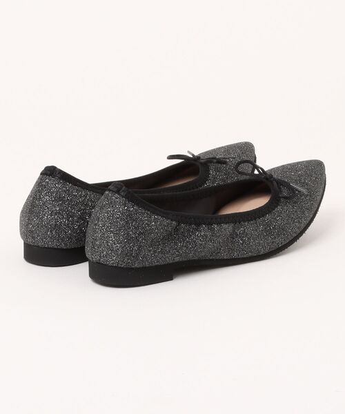 Bridget Birkin(ブリジットバーキン)の「【Bridget Birkin】ポインテッドトゥバレエシューズ(551533)(バレエシューズ・レディース・ゴールド/ブラック/ブラック系その他・22.5/23.5/23/24/22/24.5)」の4枚目の写真