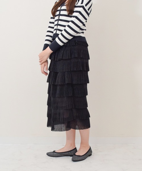 Bridget Birkin(ブリジットバーキン)の「【Bridget Birkin】ポインテッドトゥバレエシューズ(551533)(バレエシューズ・レディース・ゴールド/ブラック/ブラック系その他・22.5/23.5/23/24/22/24.5)」の8枚目の写真
