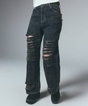 X-girl(エックスガール)の「パンツ(デニムパンツ)」