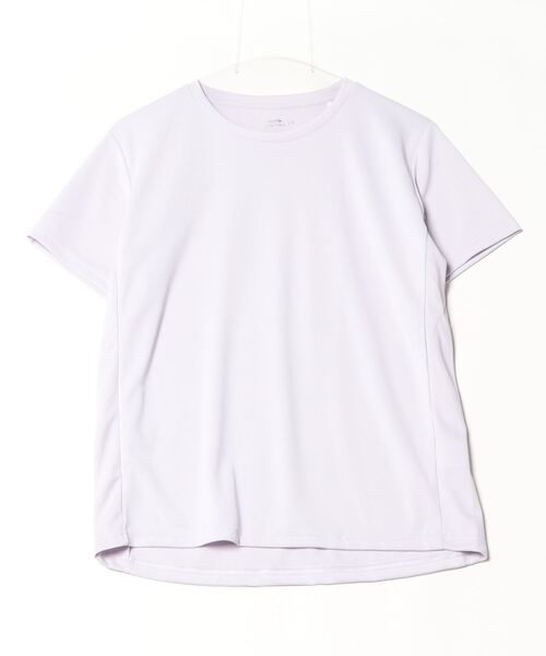 TIGORA(ティゴラ)の「ティゴラ TIGORA iCOOL 遮熱UV Tシャツ(Tシャツ/カットソー・レディース・ライトグリーン/ホワイト/グレー×ピンク/ネイビー/ライラック/ブラック/グレー・S/M/L/XL)」の22枚目の写真