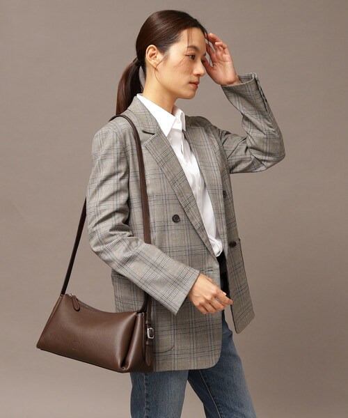 HIROFU(ヒロフ)の「【サルト】2WAY レザーショルダーバッグ S 本革(商品番号:P25-35520)(ショルダーバッグ・レディース・こしょう色系4/アイボリー系1/グレー系8/ワイン系1/グレー系その他/ダークブラウン系1・01)」の8枚目の写真