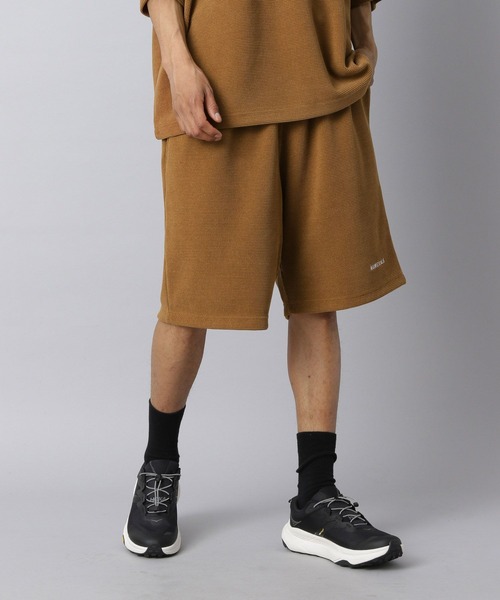 NUMERALS（ヌメラルズ）の「【NUMERALS】ワッフルイージーショーツ（その他パンツ・メンズ・ブラウン/ブラック/カーキ・MEDIUM/LARGE）」の9枚目の写真
