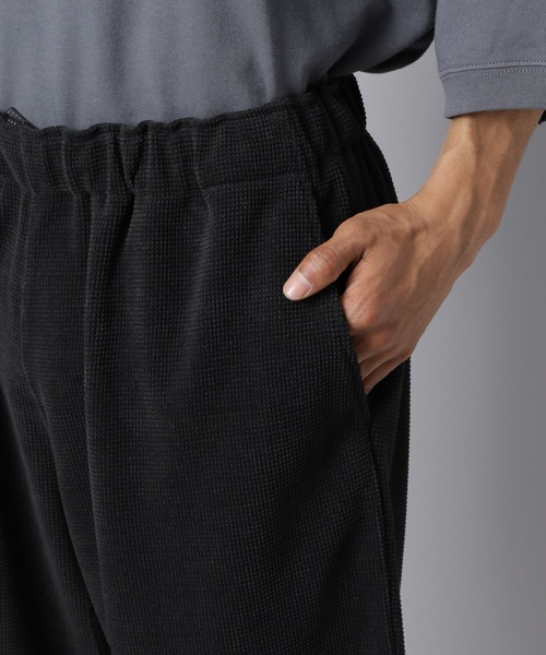 NUMERALS（ヌメラルズ）の「【NUMERALS】ワッフルイージーショーツ（その他パンツ・メンズ・ブラウン/ブラック/カーキ・MEDIUM/LARGE）」の17枚目の写真