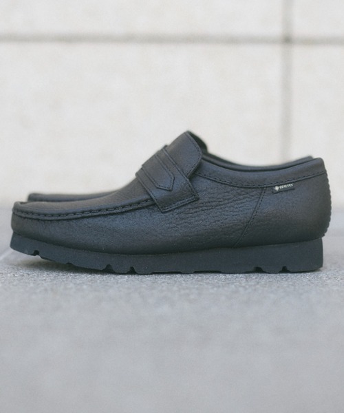 Clarks（クラークス）の「WALLABEELOAFER GTX　26178185（ローファー・メンズ・ブラック・6h/8/8h/7h/7/9/6/10h/9h/11/10）」の2枚目の写真